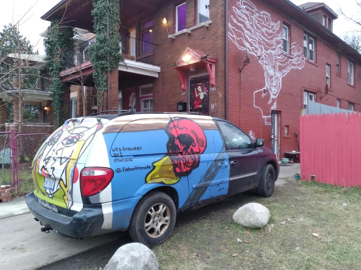 Art House Detroit Creative Apartment Exterior foto