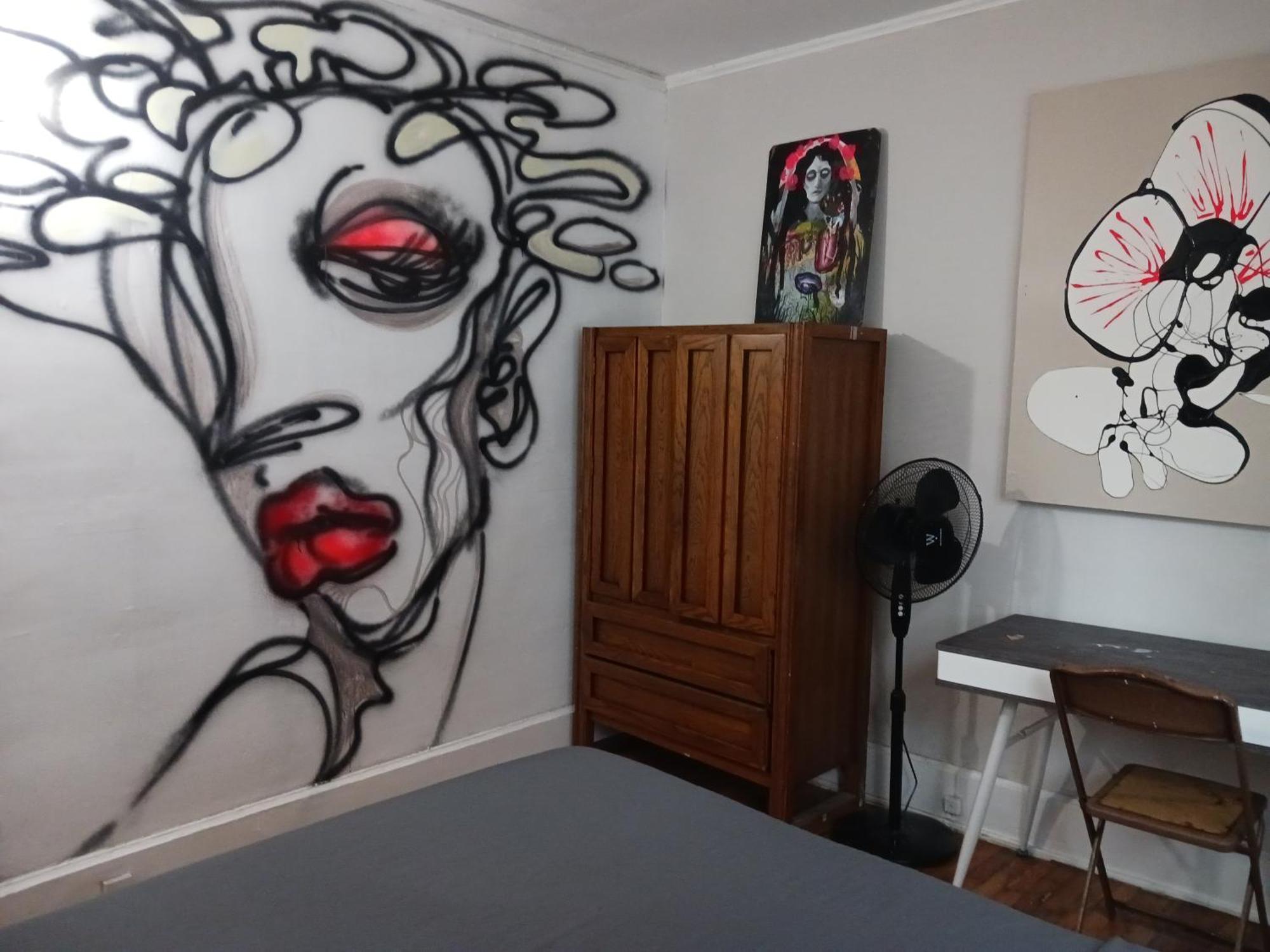 Art House Detroit Creative Apartment Exterior foto
